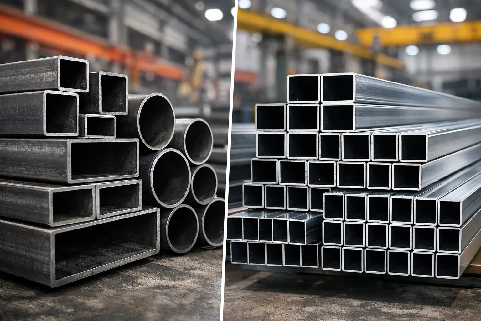 Diferença entre tubo estrutural e metalon: guia estratégico para compradores industriais