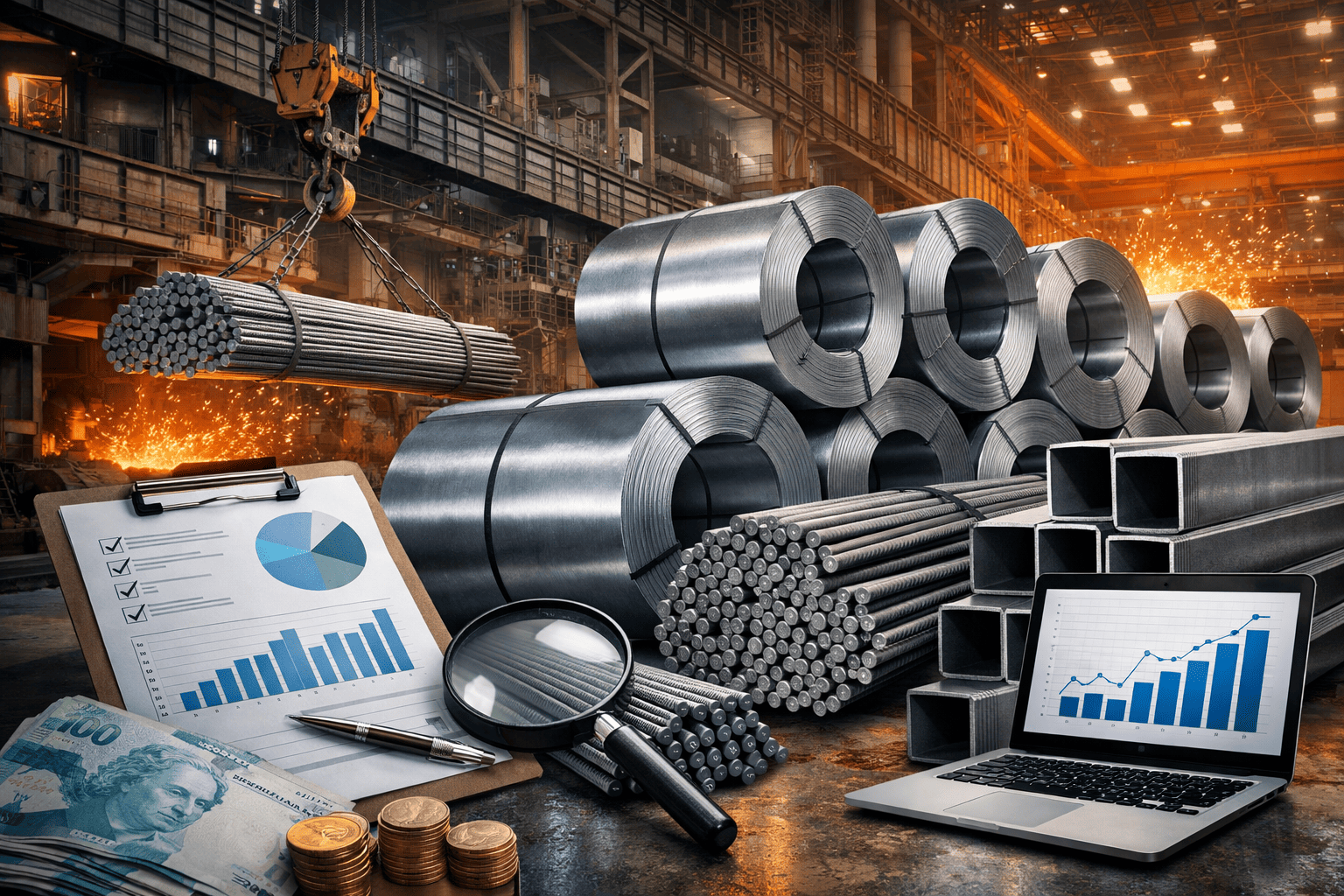 O que avaliar antes de fechar uma cotação de aço: guia estratégico e definitivo para compradores industriais no Brasil